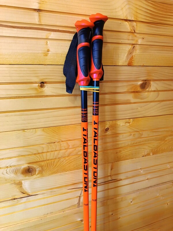 NOVÉ PALICE ITALBASTONI NEON ORANGE 115CM